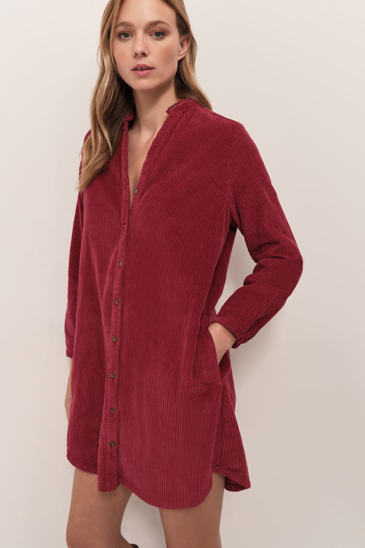 RUSH Robe opera en velours cotele One Step