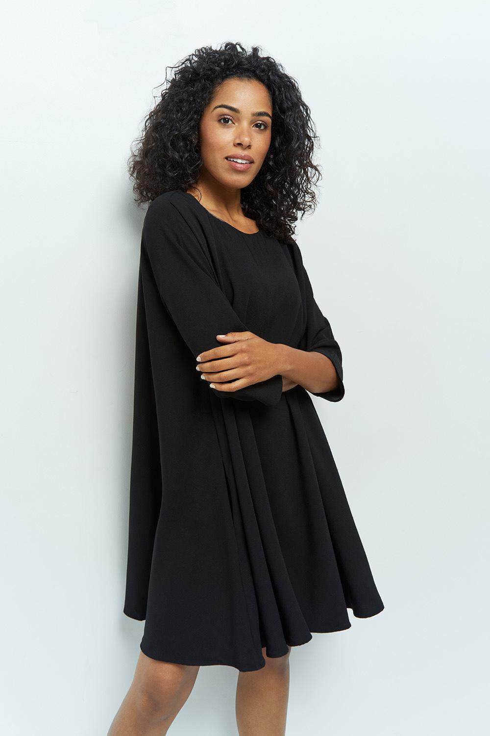 Maxi discount robe noire