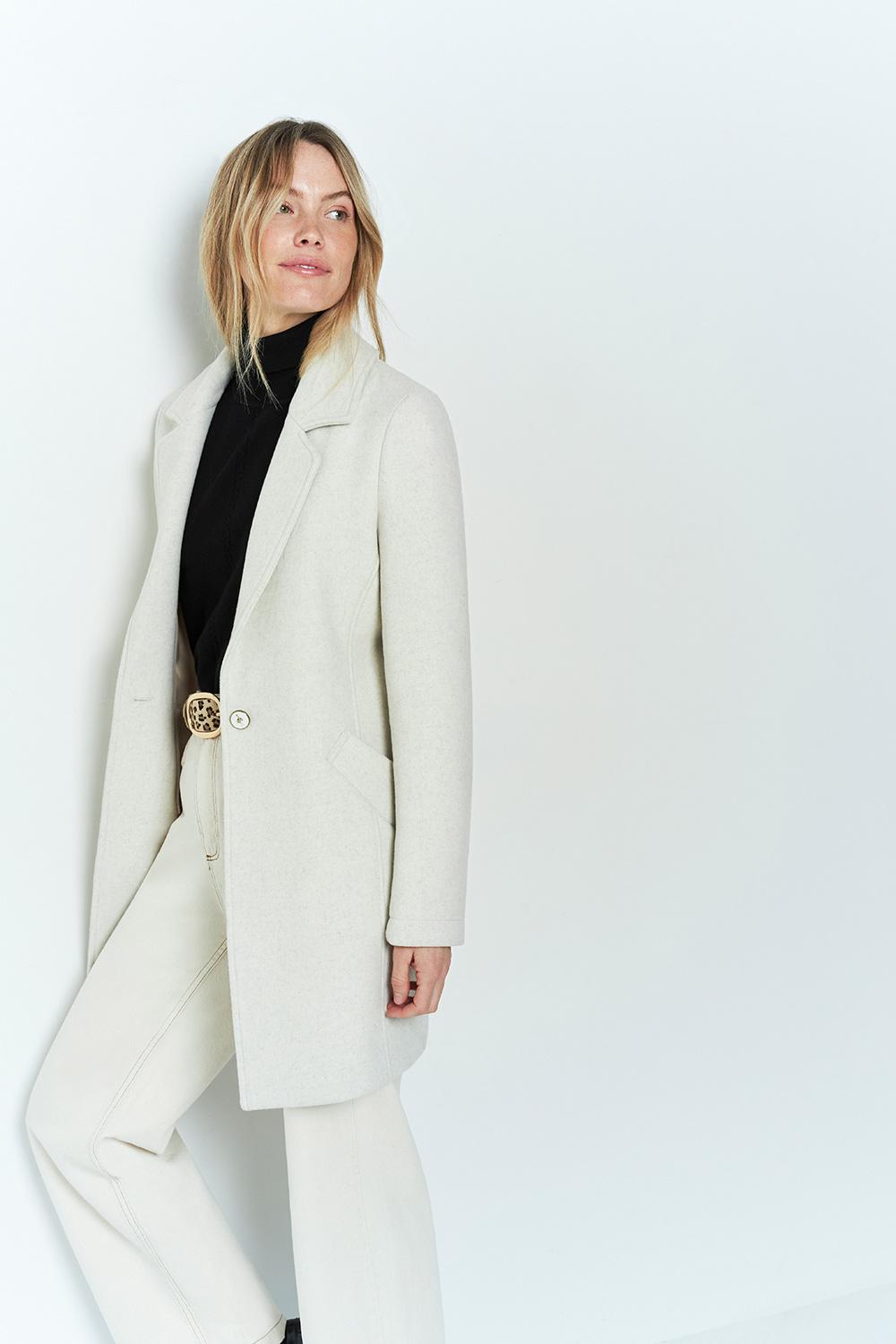 Manteau beige hotsell