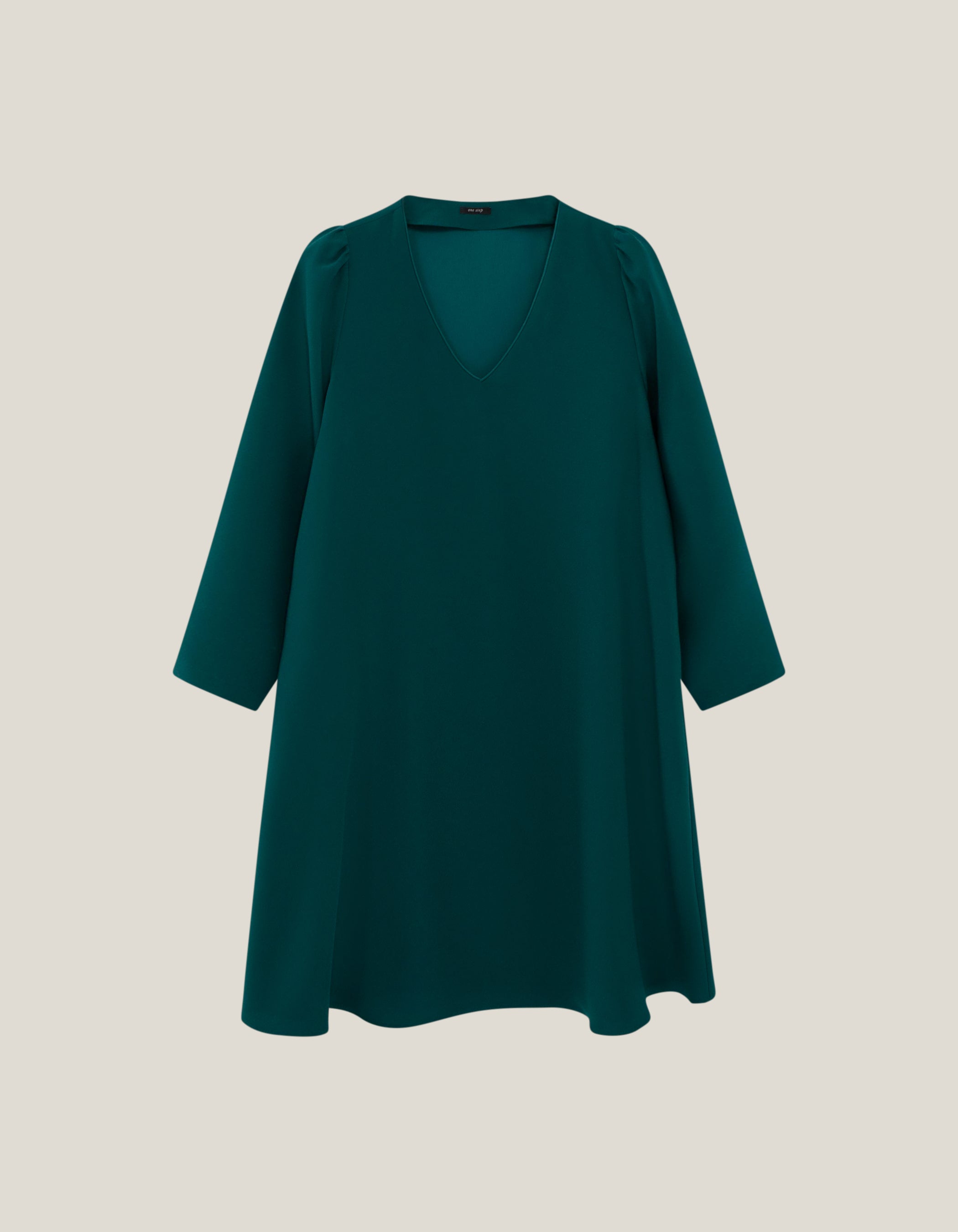 RIOMI  - Robe evergreen fluide forme évasée