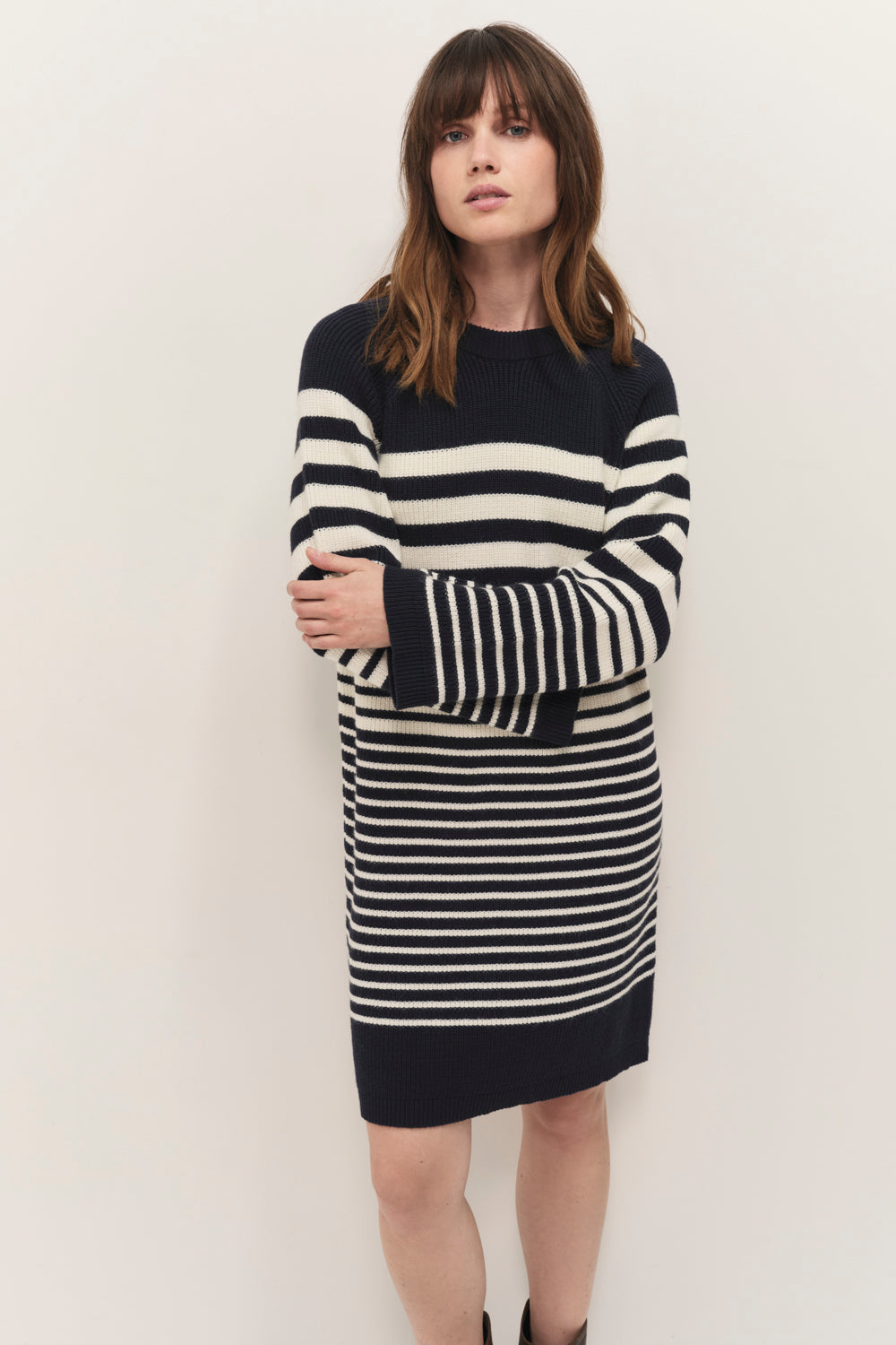 ROZALIA Robe pull mariniere en tricot One Step