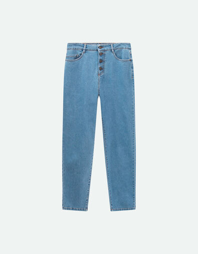 LE ELSA - Jean mom baby blue 7/8e waterless - One Step