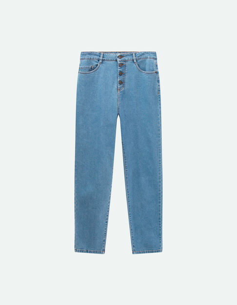 LE ELSA - Jean mom baby blue 7/8e waterless - One Step