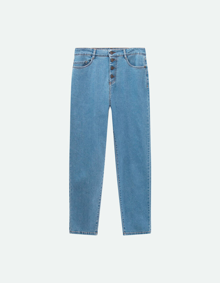 LE ELSA - Jean mom baby blue 7/8e waterless-1