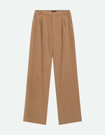 PALMA - Pantalon de costume beige Lyocell&reg; large -6