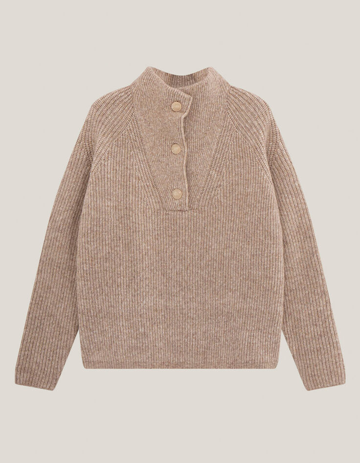 TRINITE - Pull sandcastle tricot avec col camionneur-3 TRINITE - Pull sandcastle tricot avec col camionneur-3