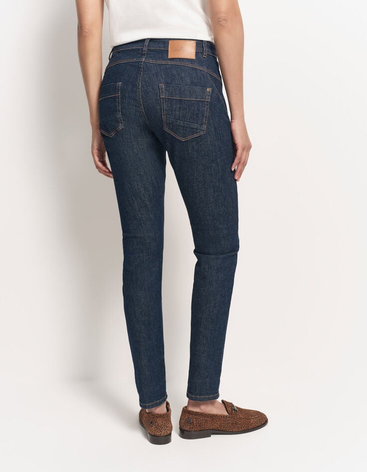 LE INDI - Jean slim marine 7/8ème effet push up-2 LE INDI - Jean slim marine 7/8ème effet push up-2
