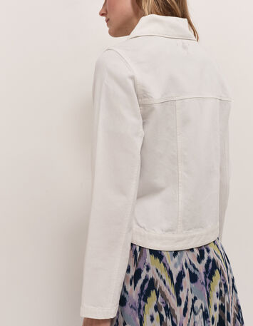 DESIGN - Veste en jean ivoire-3 DESIGN - Veste en jean ivoire-3