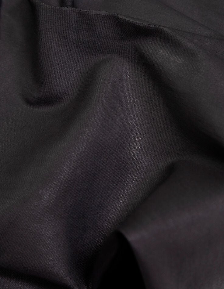 LE DANA - Jean noir enduit esprit motard-4 LE DANA - Jean noir enduit esprit motard-4