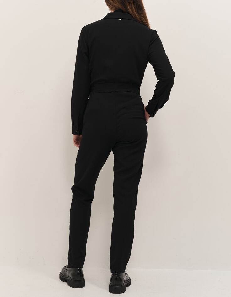 RAG - Combi longue noire &agrave; nouer c&ocirc;t&eacute;-2