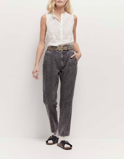 LE THYLANE - Jean chino opale grey - One Step