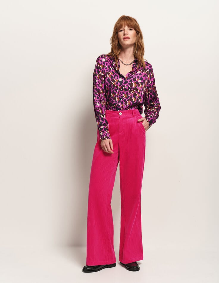 CAREEN - Chemise rose Lenzing™ Ecovero™ léopard-2 CAREEN - Chemise rose Lenzing™ Ecovero™ léopard-2
