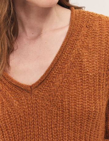 TING - Pull cashew nuts tricot fantaisie détails lurex-5