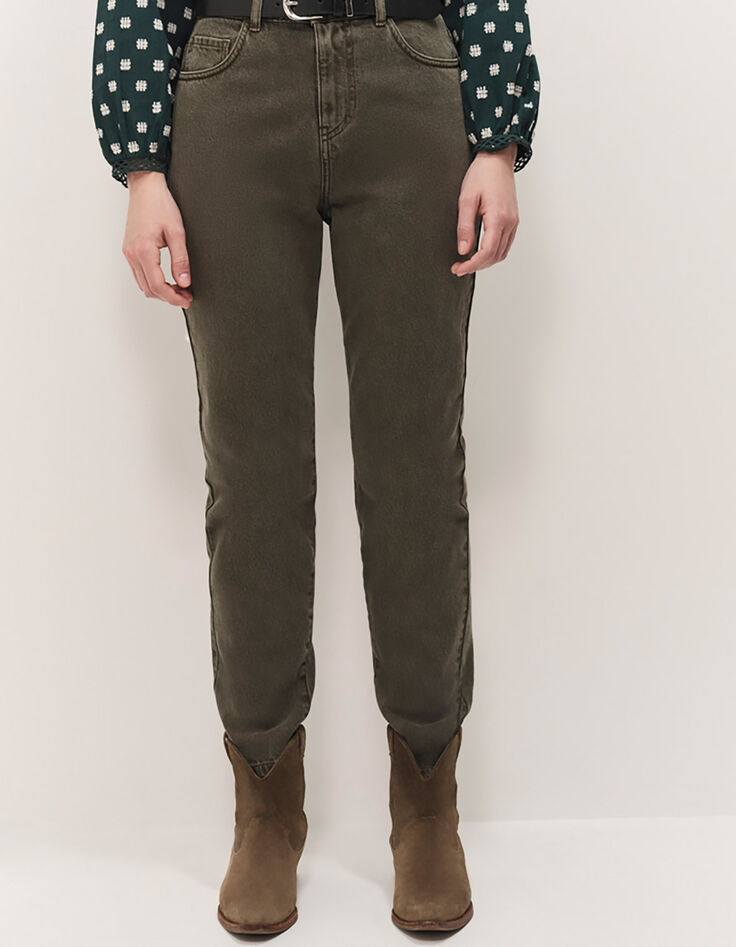 LE TAYLOR - Jean slouchy vétiver 7/8e-2