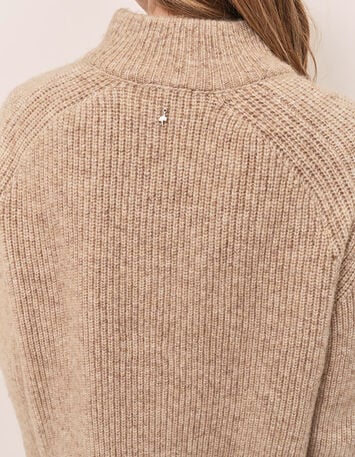 TRINITE - Pull sandcastle tricot avec col camionneur-2 TRINITE - Pull sandcastle tricot avec col camionneur-2