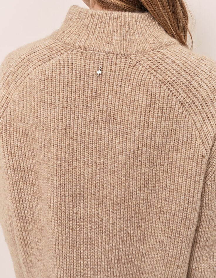 TRINITE - Pull sandcastle tricot avec col camionneur-2 TRINITE - Pull sandcastle tricot avec col camionneur-2