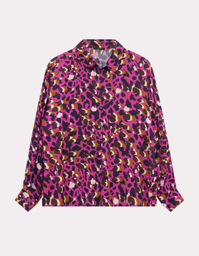 CAREEN - Chemise rose Lenzing™ Ecovero™ camouflage - One Step