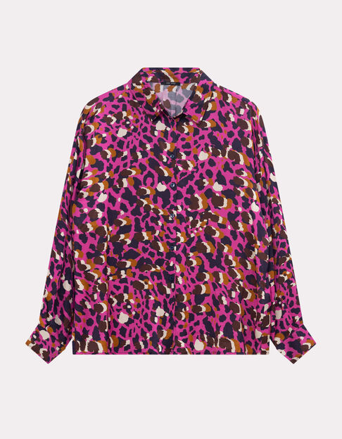 CAREEN - Chemise rose Lenzing™ Ecovero™ camouflage - One Step
