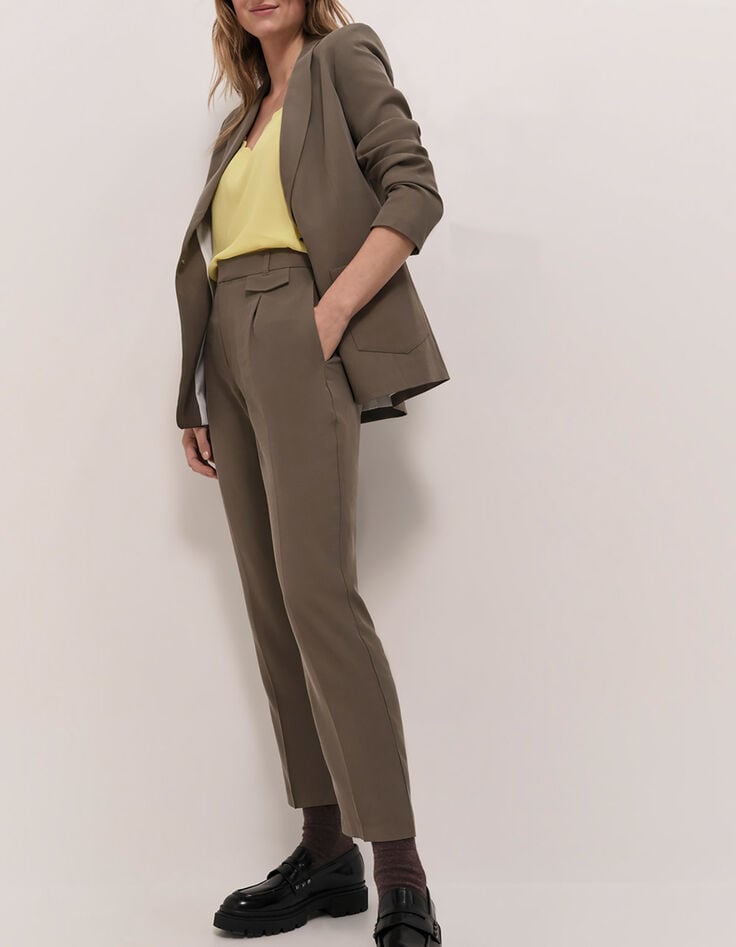PACHA - Pantalon de costume vétiver en Lyocell®-7 PACHA - Pantalon de costume vétiver en Lyocell®-7