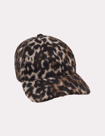 ASIA - Casquette noire motif léopard-6