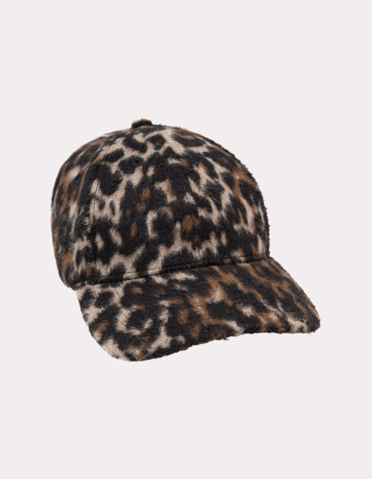 ASIA - Casquette noire motif léopard-6 ASIA - Casquette noire motif léopard-6