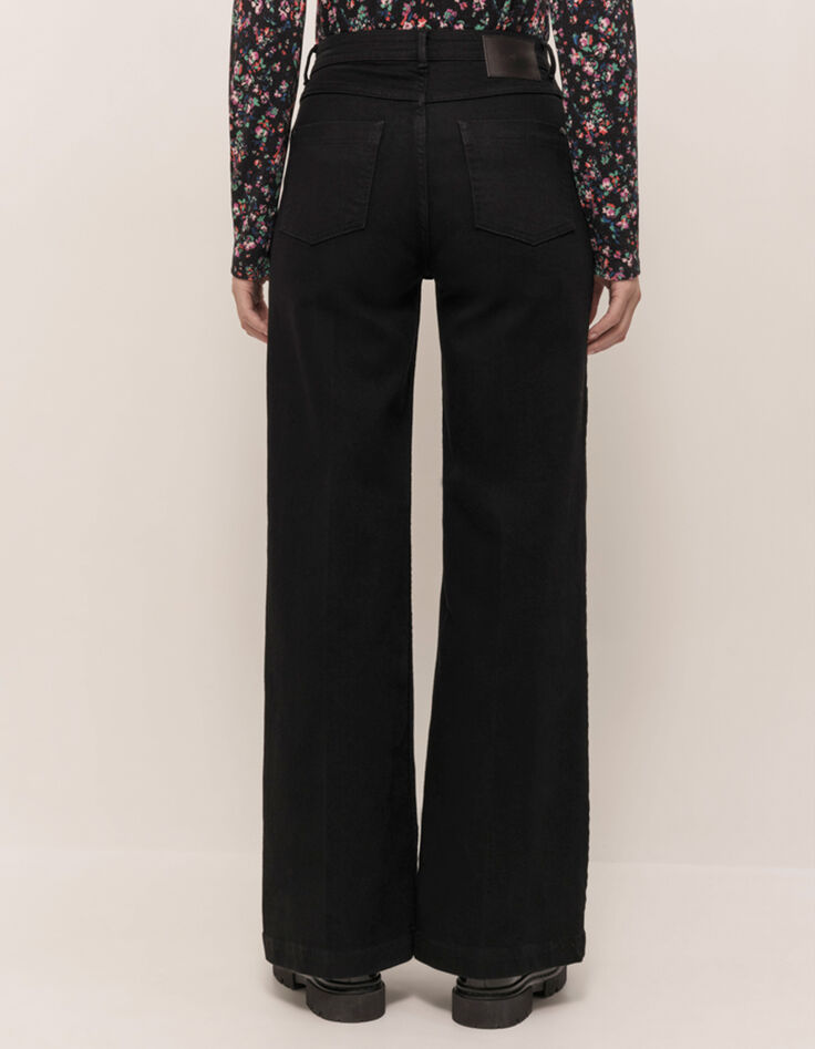 LE HAILEY - Jean flare noir-3