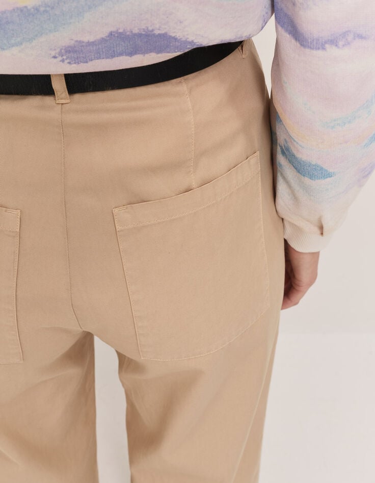 PACEY - Pantalon droit cookie 7/8e-3 PACEY - Pantalon droit cookie 7/8e-3