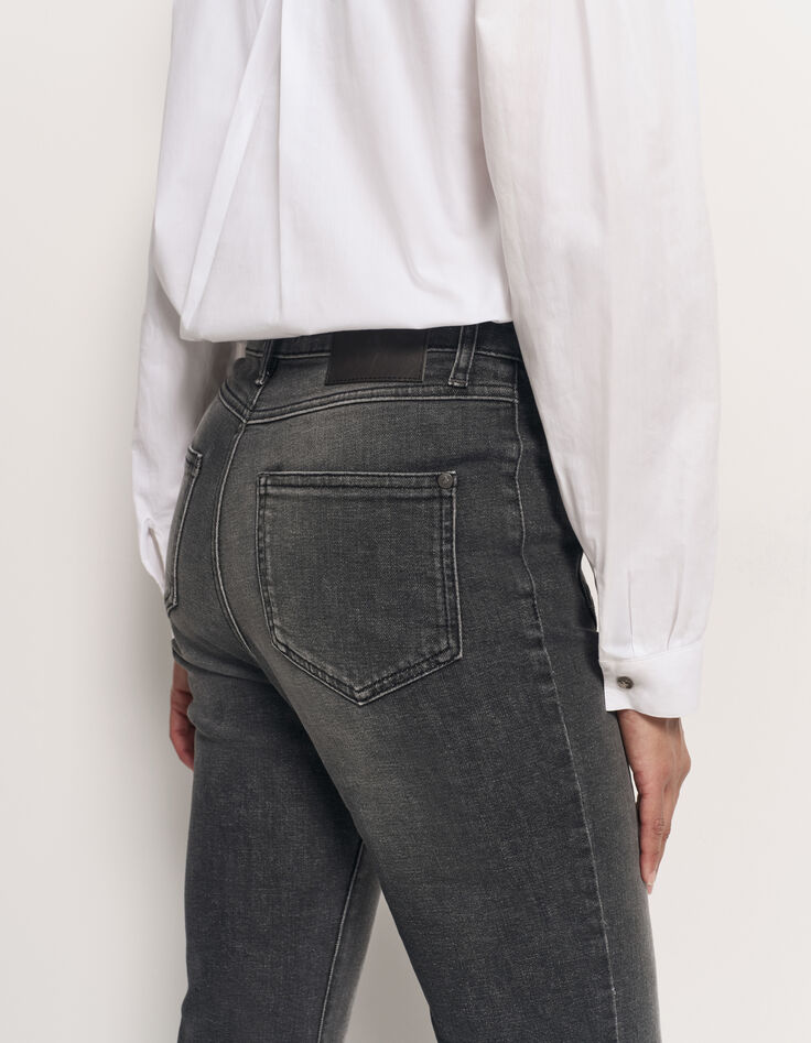 LE KARLIE - Jean bootcut anthracite 7/8ème-6 LE KARLIE - Jean bootcut anthracite 7/8ème-6