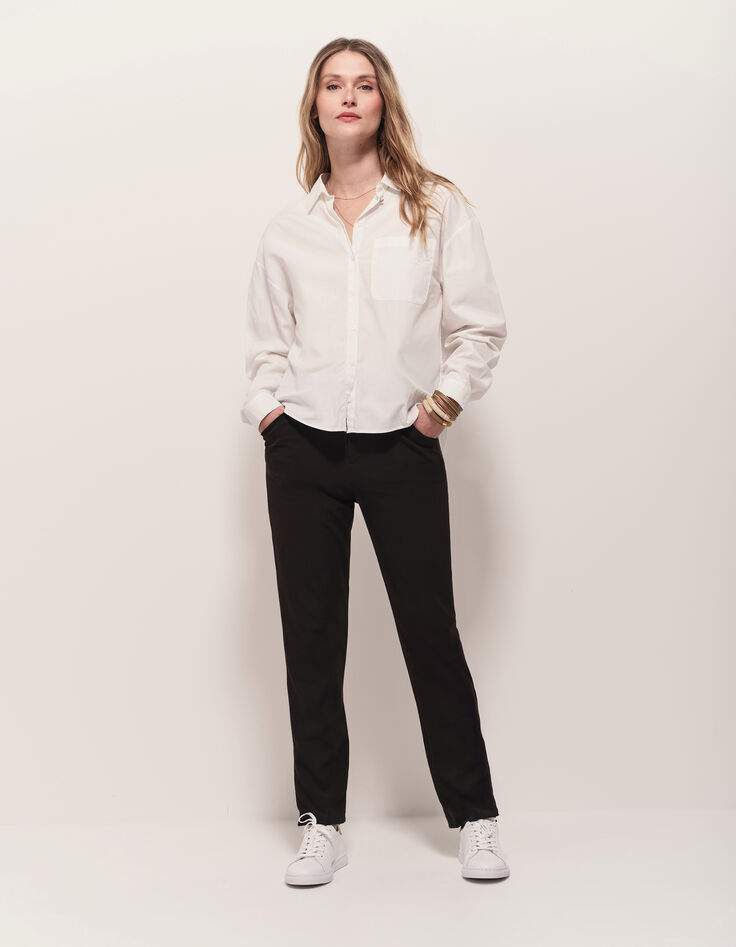CELESTE - Chemise blanche popeline bio-2 CELESTE - Chemise blanche popeline bio-2