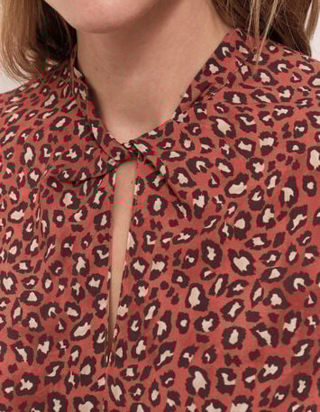 CHABADA - Blouse pumpkin à imprimé safari d'hiver-2 CHABADA - Blouse pumpkin à imprimé safari d'hiver-2