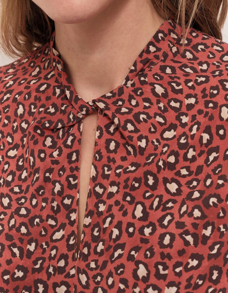 CHABADA - Blouse pumpkin à imprimé safari d'hiver-2 CHABADA - Blouse pumpkin à imprimé safari d'hiver-2