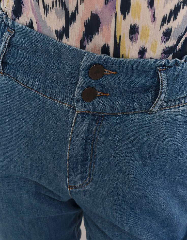 LE THYLANE - Jean chino medium wash-3