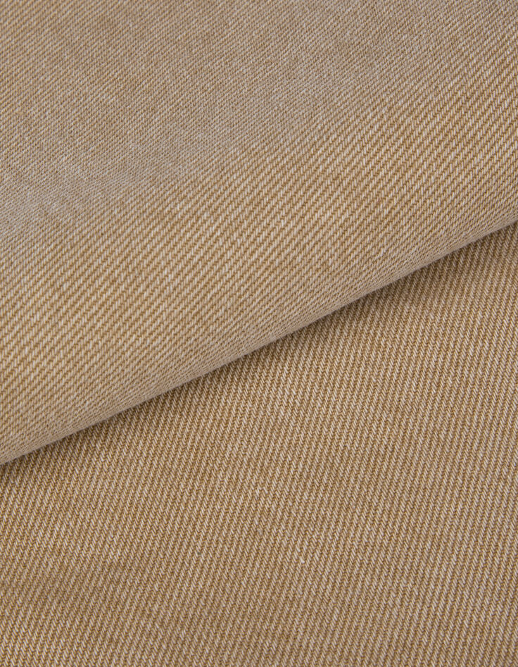 LE ELSA - Jean mom beige surteint 7/8e-4