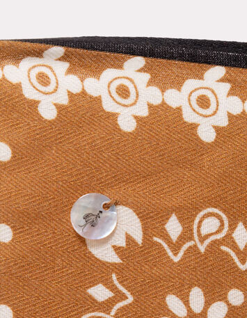 AURA - Foulard camel esprit bandana-2