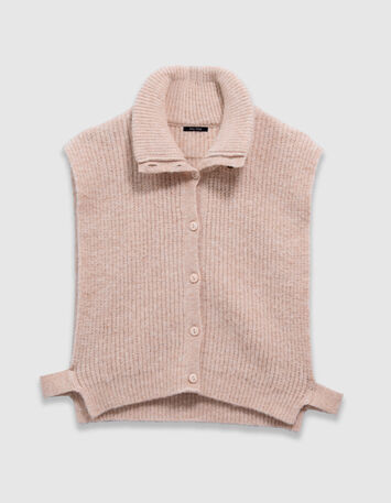 ANGIE - Col camionneur écru en tricot-5 ANGIE - Col camionneur écru en tricot-5