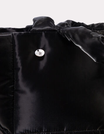 AVERY - Sac à main noir matelassé-5