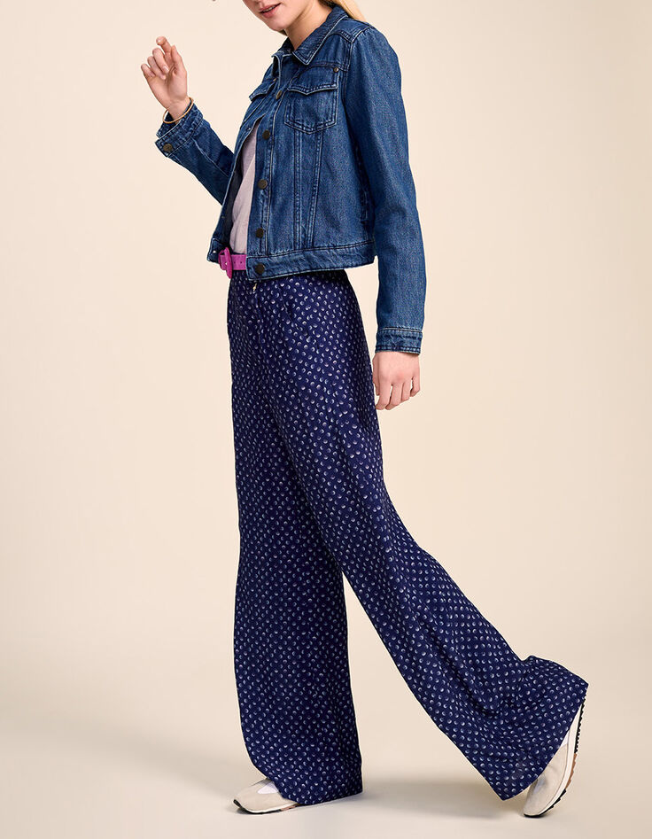 DISCO - Veste en jean bleu nuage-5