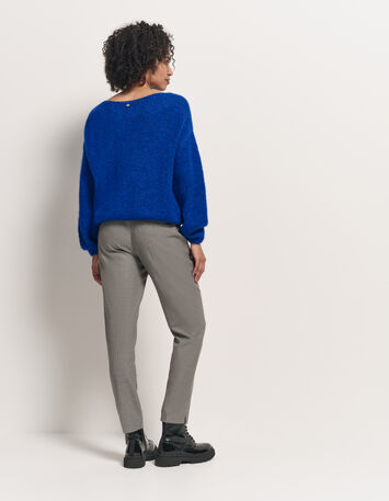 TIARA - Pull bleu tricot-3 TIARA - Pull bleu tricot-3