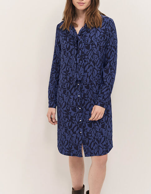 REALLY - Robe chemise moonlight jacquard à motif - One Step