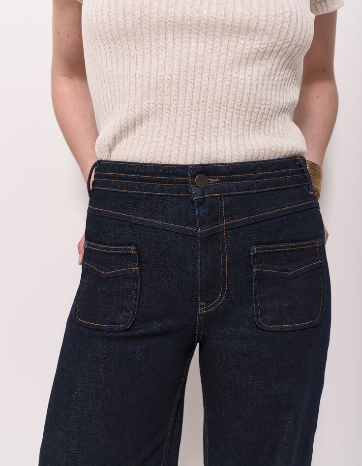 LE HAILEY - Jean flare brut-3 LE HAILEY - Jean flare brut-3