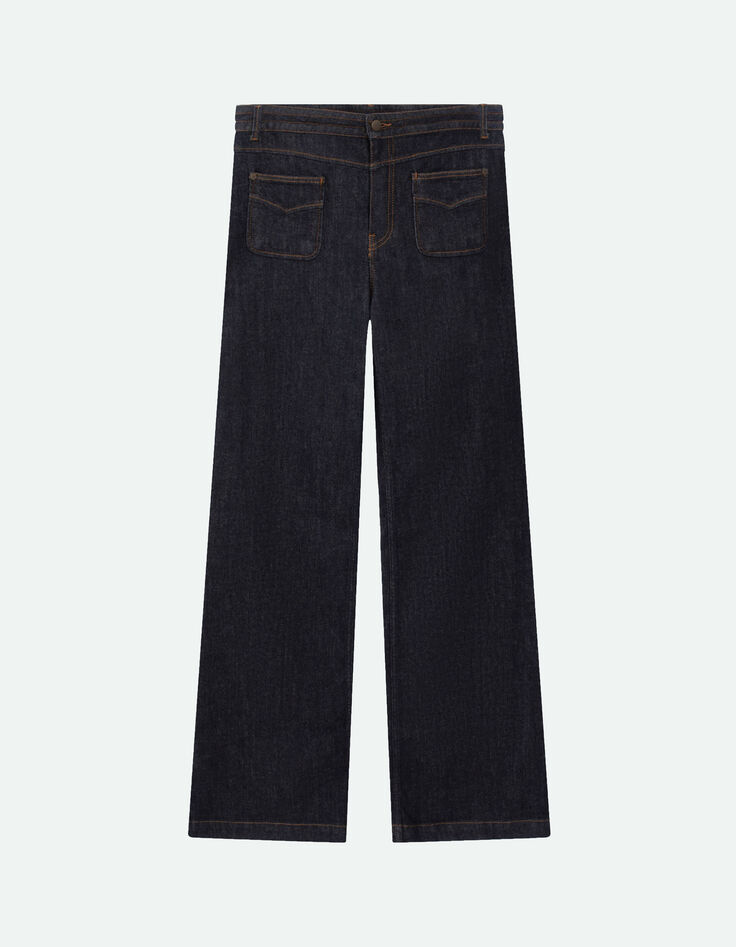 LE HAILEY - Jean flare brut-1