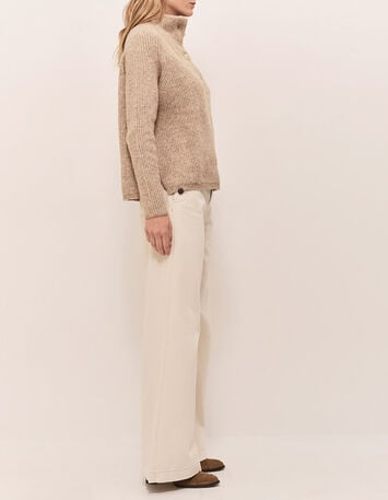 TRINITE - Pull sandcastle tricot avec col camionneur-4 TRINITE - Pull sandcastle tricot avec col camionneur-4