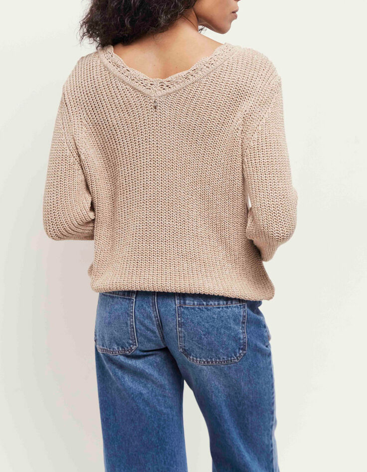 TAMMY - Pull sésame tricot-3