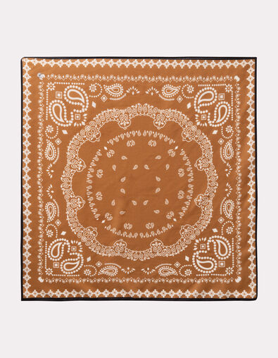 AURA - Foulard camel esprit bandana - One Step