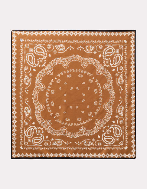 AURA - Foulard camel esprit bandana - One Step