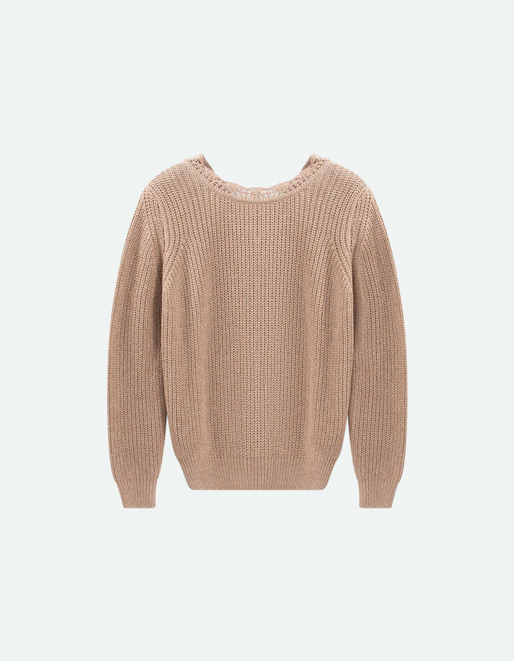 TAMMY - Pull sésame tricot-5