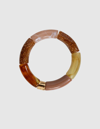 ANGEL - Bracelet marron One Step x Parabaya