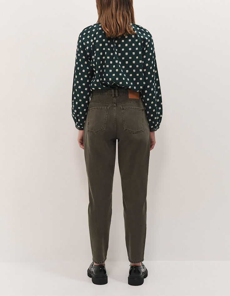 LE TAYLOR - Jean slouchy vétiver 7/8e-5