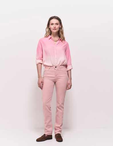 LE CARLA - Jean droit rose 7/8e - One Step