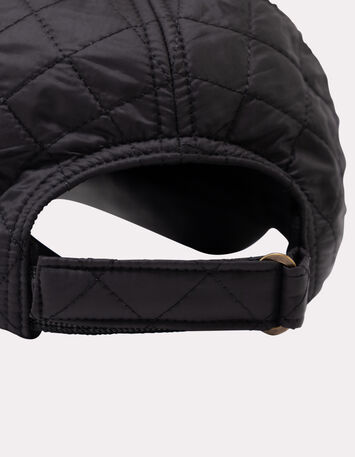 ALISE - Casquette noire matelassée-6
